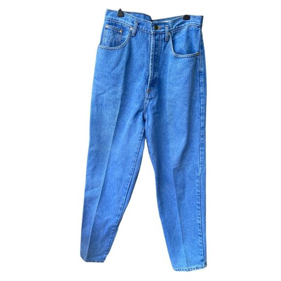 Vintage barrel leg tapered leg  size 9 Christina jeans High waisted - Picture 1 of 5